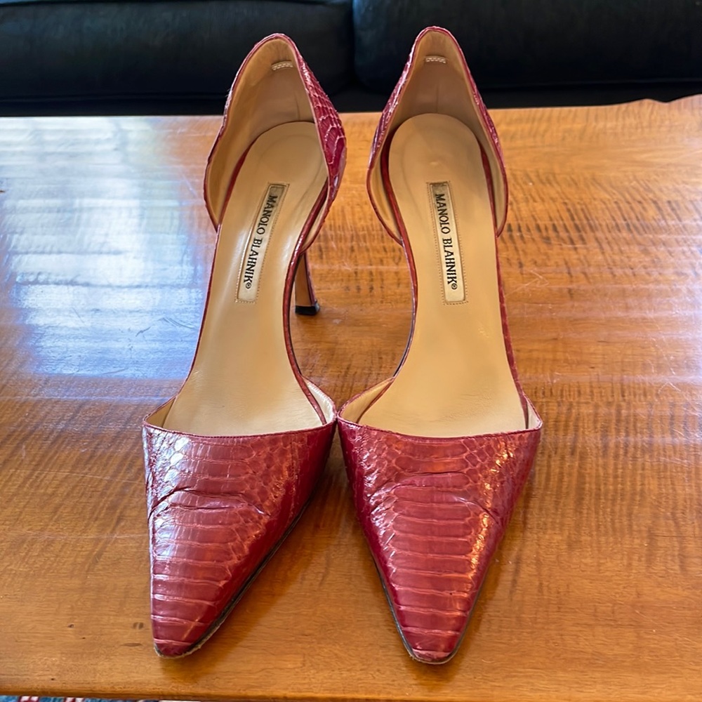 Manolo Blahnik shoes 39.5